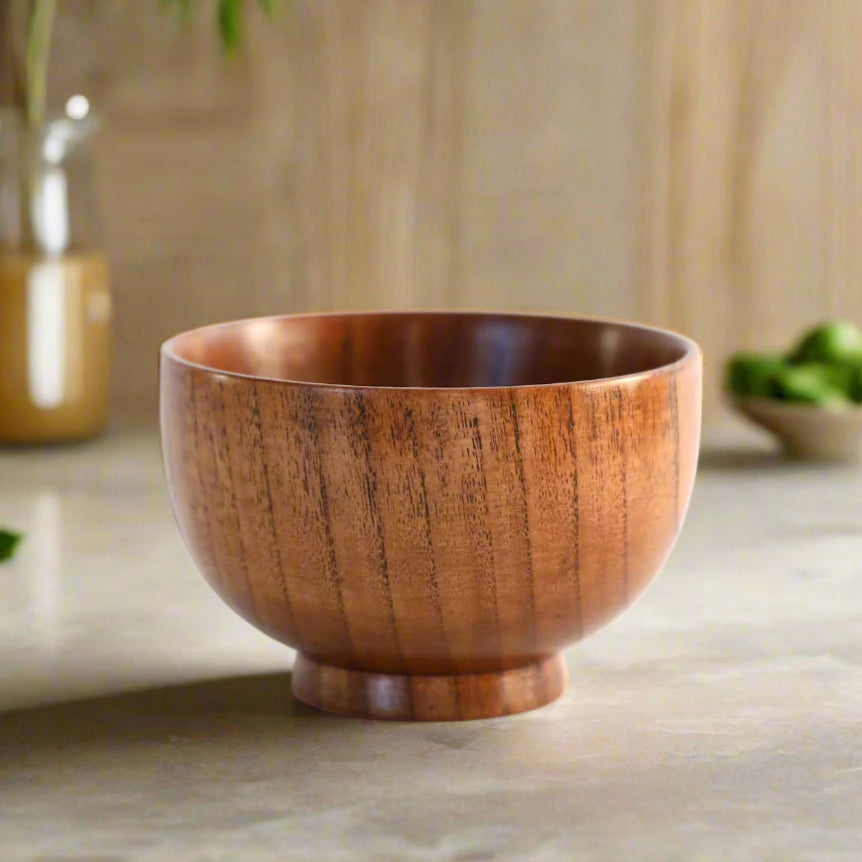 Japanese Wooden Bowl